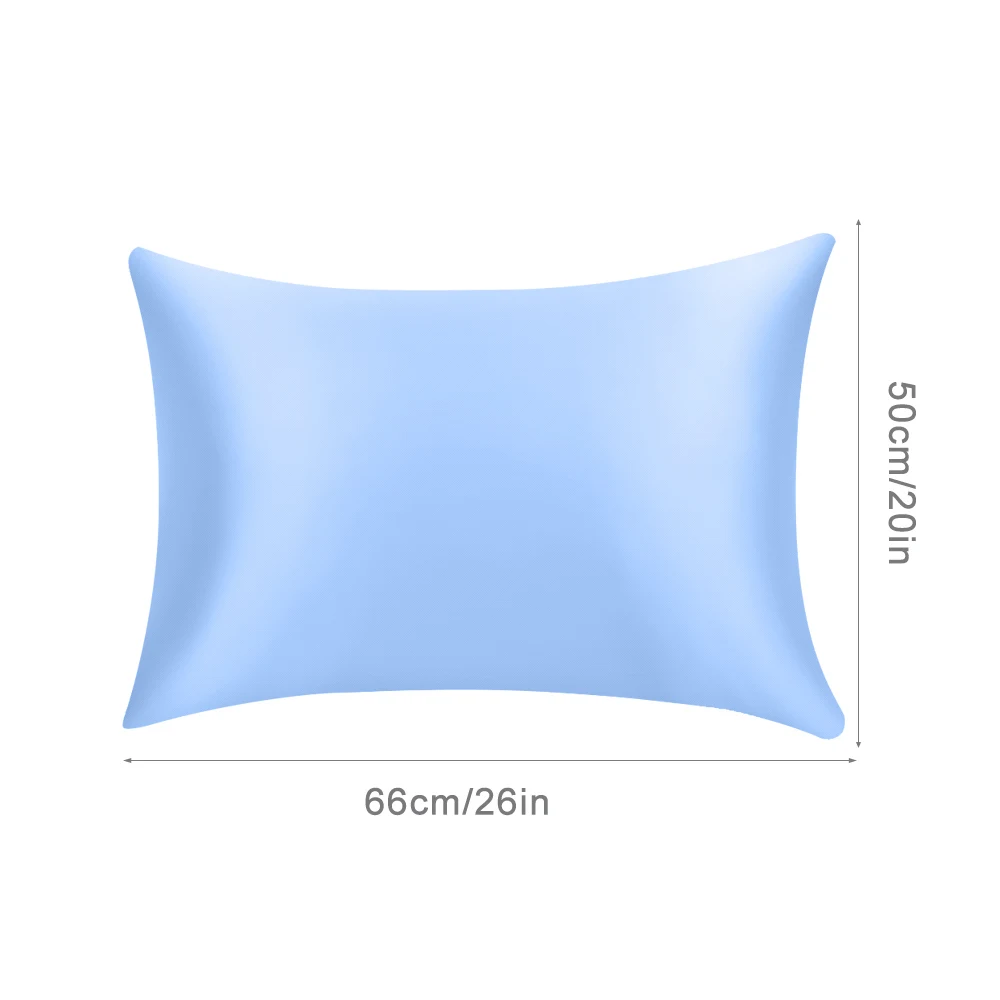 Прямоугольный Классический чехол для подушки из искусственного шелка, сатина, шармеза, мягкий чехол для подушки тутового цвета, Одноместный чехол для сиденья - Color: D5