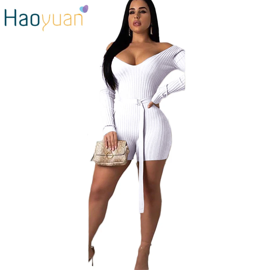 HAOYUAN сексуальное облегающее женское платье легкий костюм с шортами фестиваль