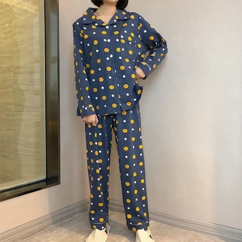 

kpop Korean Celebrity streetwear Harajuku cotton pajamas Women/Men exo Spring autumn sleepwear Set Girl Pajamas Home Suit Sets