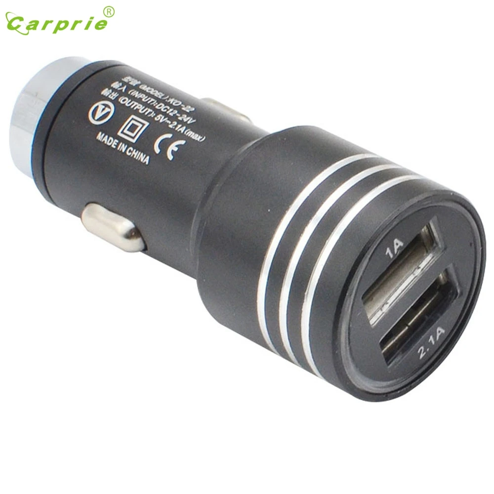 Car Charger Dual USB 2 Port Adapter Charging can charge two mobile