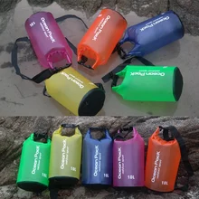 2L 5L 10L Waterproof PVC Swimming Bag Outdoor Bucket Dry Sack Storage Bag Travel River trekking Rafting drifting Kayaking 1 PCS multifunctional waterproof outdoor drift pvc storage bag yellow 5l