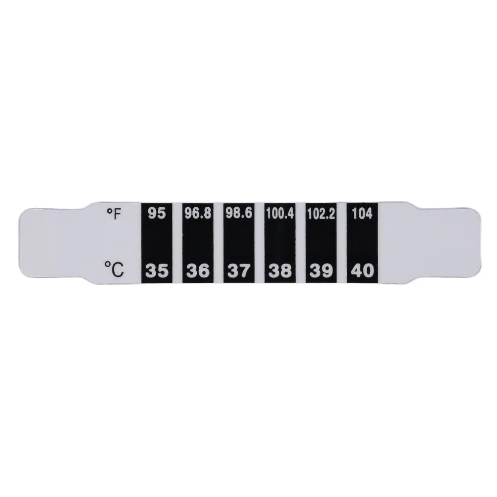 

1 pc Hot Selling Baby Kids Forehead Strip Head Thermometer Fever Body Temperature Test 8.8cm*1.5cm