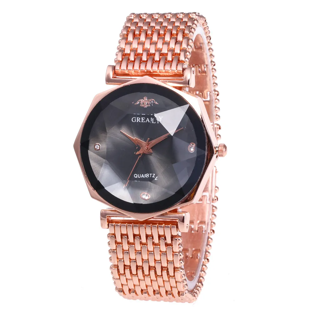 

Ladies Bracelet Watch Set Wristwatch Bangles Diamond Watches Fashion Accessories Luxury Rose Gold Heart Leather Wristwatches A50