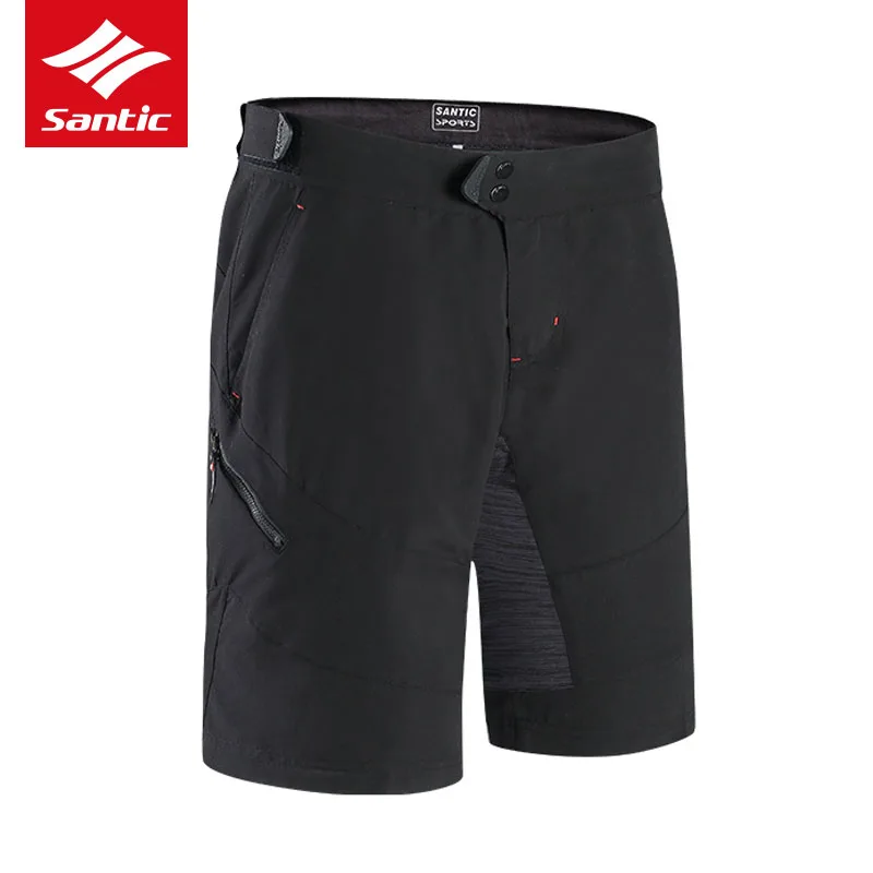 Santic Cycling Shorts Mens Summer Loose Fit Bike Downhill Shorts
