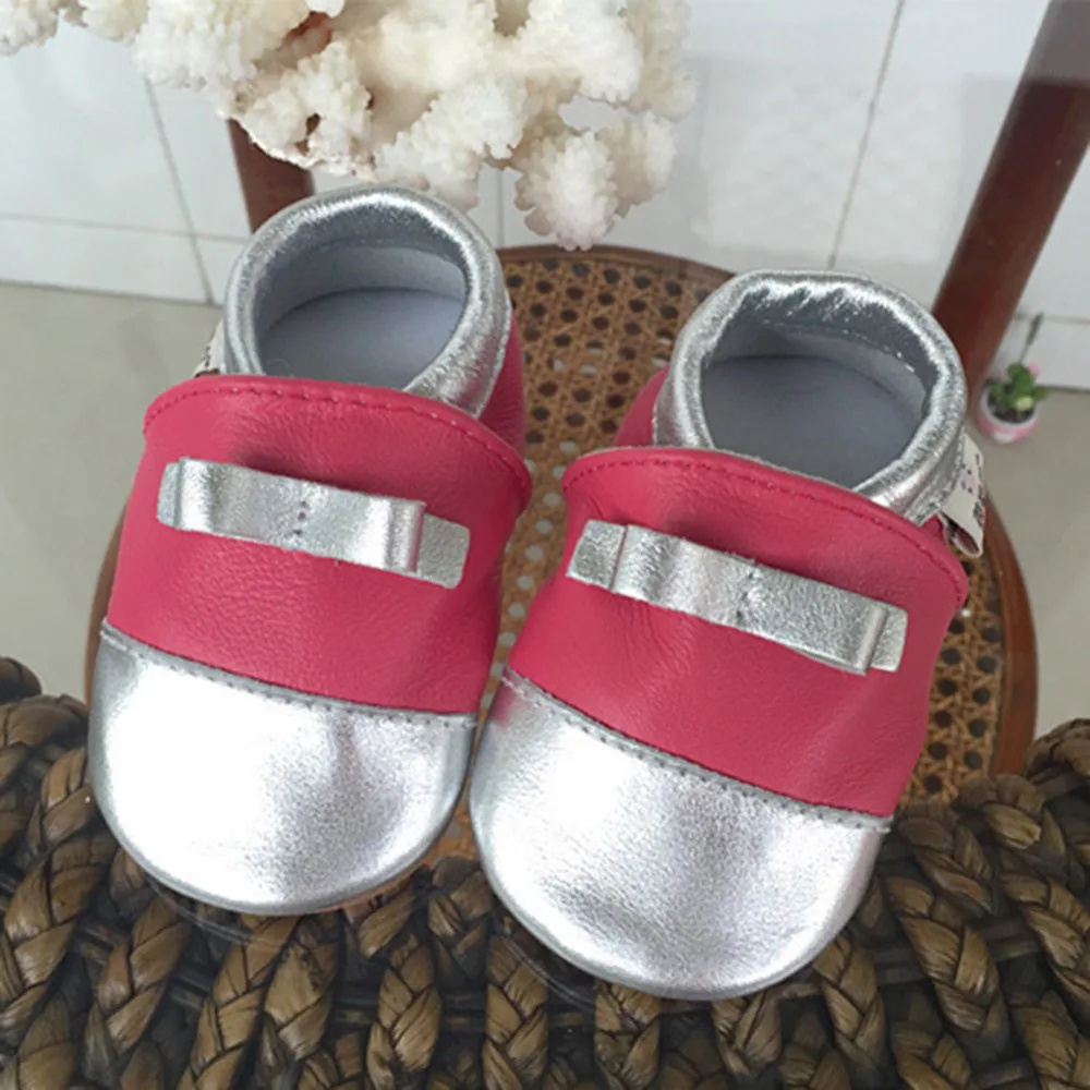 Мини-доказательства детская мягкая обувь для малышей из натуральной кожи для маленьких мальчиков девушки детская обувь Тапочки Первые