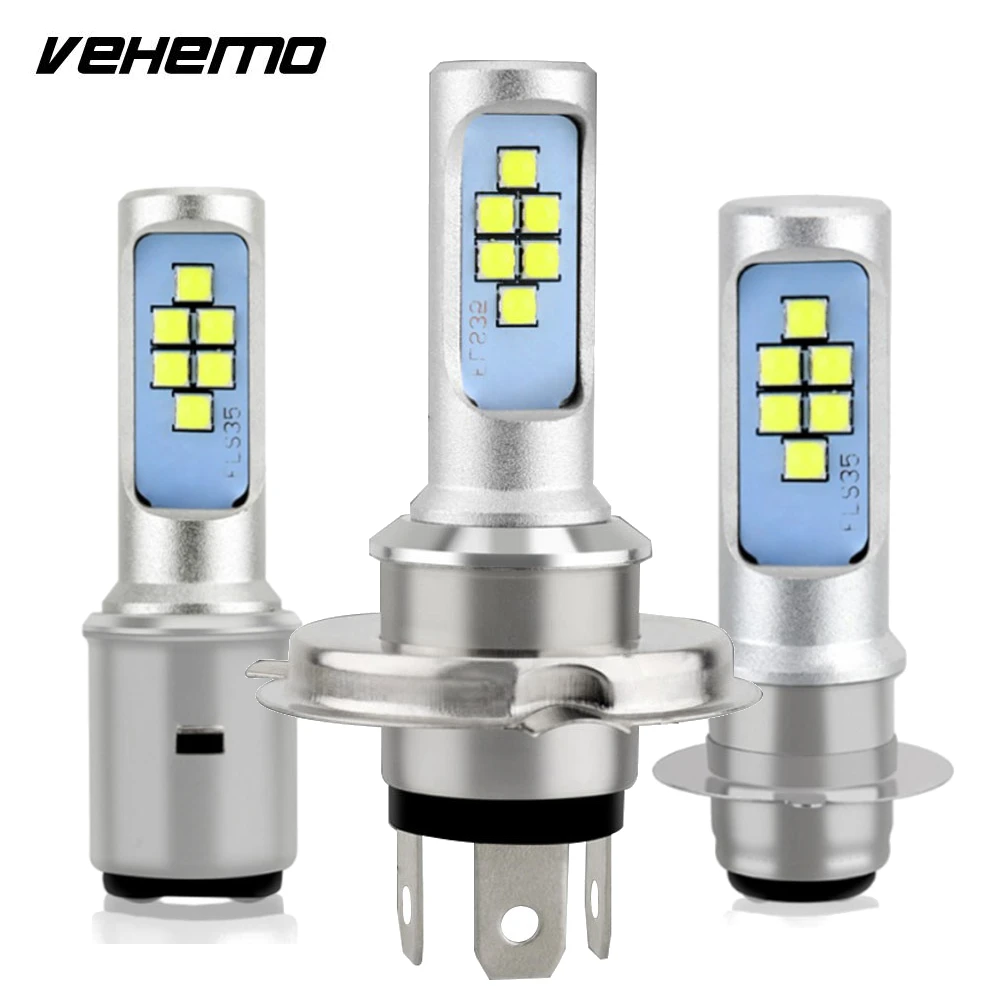 

1Pcs H6 H4 P15D BA20D Led Bulb Canbus Motorcycle Headlight Fog Light 1200LM Hi Lo Lamp Scooter Accessories Moto DRL For Suzuki