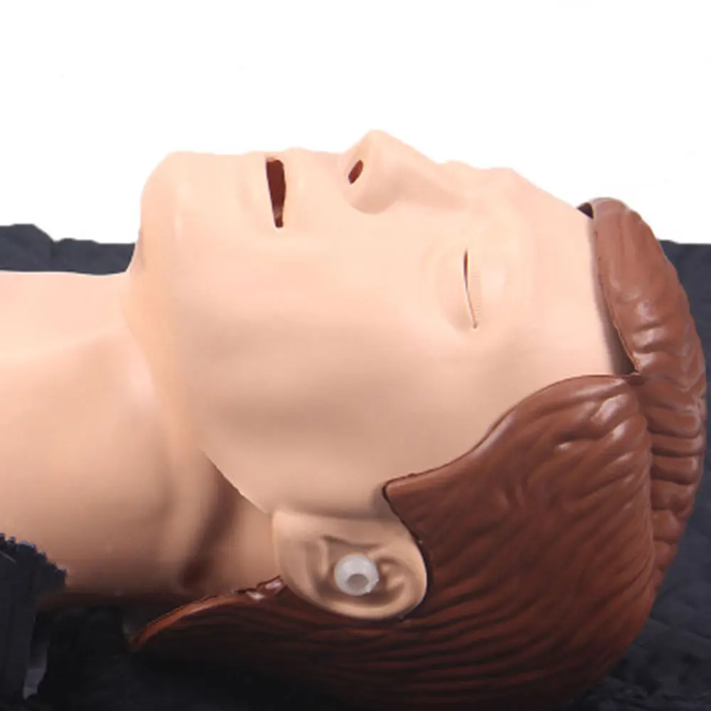 

70x22x34cm Bust CPR Training Manikin Professional Nursing Training Mannequin Medical Model Human First Aid Training Model New
