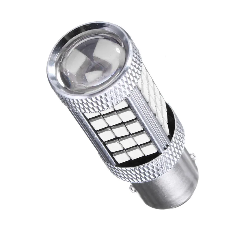 Автомобильная светодиодная лампа 1157 BAY15D P21/5W BAZ15D P21/4W BAW15D PR21/5W 66 SMD 2835 белый красный