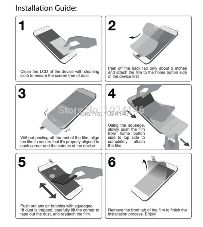 how to put on protective screen iphone