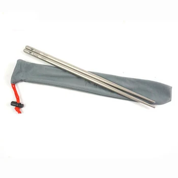 

Keith Titanium Food Sticks Outdoor Cookware For Camping Picnic Hiking Traveling Chopsticks Eetstokjes Kinderen Ti5620