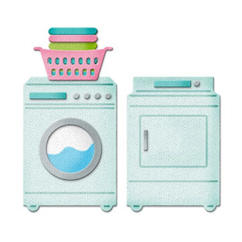 

Washing Machine Frame Metal Cutting Dies For Scrapbooking Embossing Decorative Craft Supplies DIY Paper Card Cuts Die New 2018