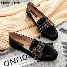 Женская обувь на плоской подошве; модные Лоферы без застежки; балетки на плоской подошве; эспадрильи; замшевая повседневная женская обувь; zapatos mujer; большие размеры