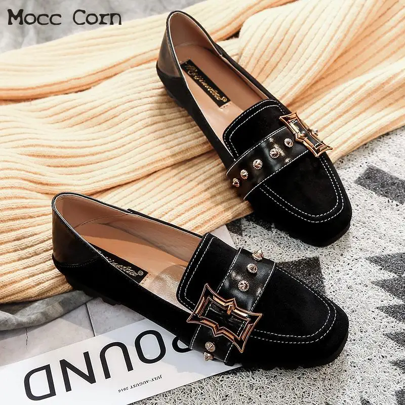 

Large Size Women Flat Shoes Loafers Fashion Slip On Flats Ballet Flats Espadrilles Suede Casual Ladies Footwear Zapatos Mujer