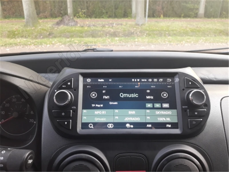 Top 2 Din Android 8.1 8.0 Car Radio Car Multimedia player GPS DVD For FIAT Fiorino Qubo Citroen Nemo Peugeot Bipper autoradio wifi 3
