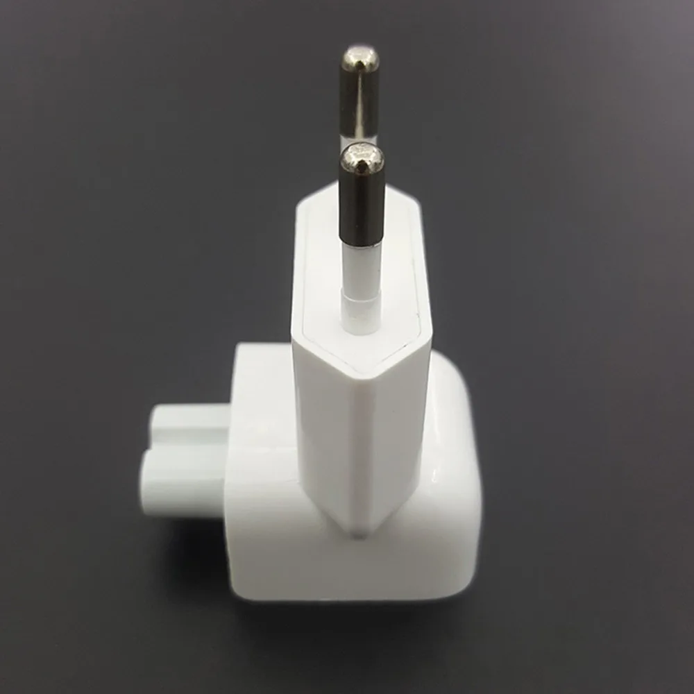 Etmakit Wall AC Detachable Electrical Euro EU Plug Duck Head for Apple