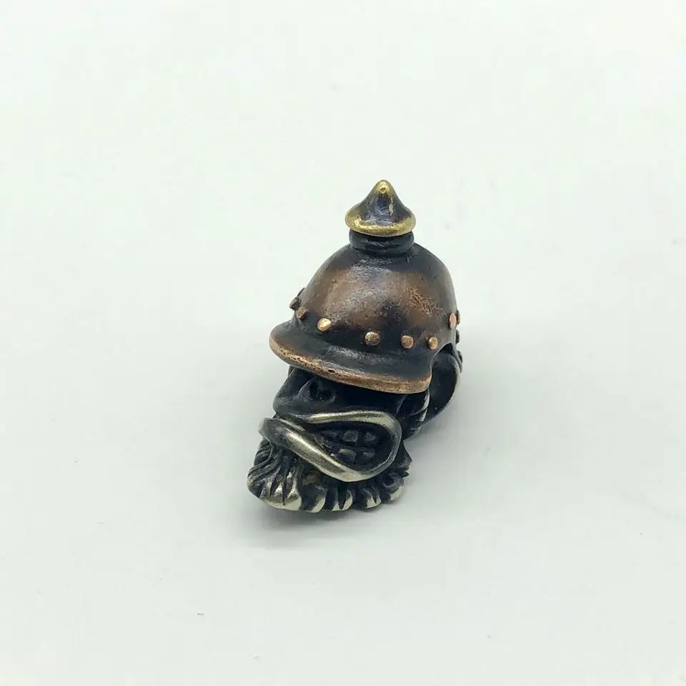 

Writing Tools EDC Pen Stainless Steel Pen Machined Pull Bolt Tactical Ball Point Pen Match Knife Beads