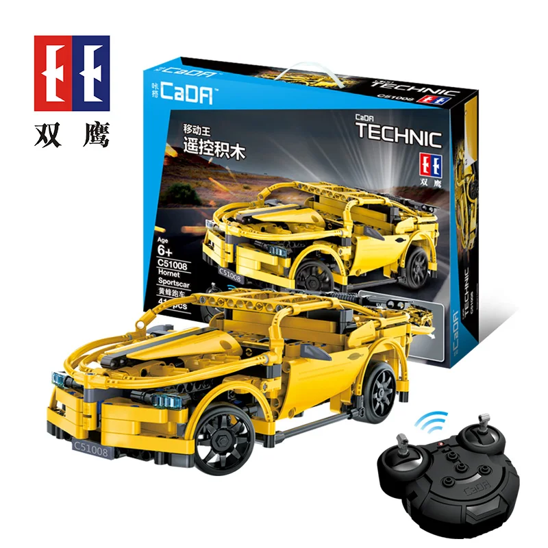 C51008 419 шт. серия Technic RC пульт дистанционного управления Sportscar гоночный автомобиль