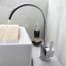 E-pak гарантия качества! Кухонный кран для раковины, латунный Смеситель для кухни на бортике, квадратный поворотный кухонный смеситель для раковины, кран torneira