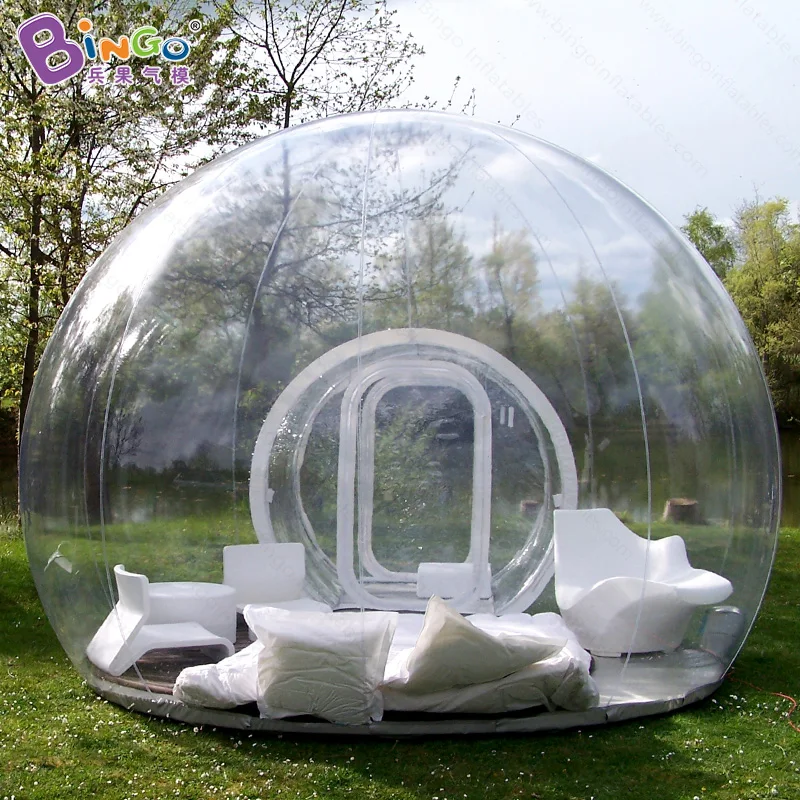 Free shipping Inflatable transparent bubble tent with tunnel for camping High quality outdoor tarvel lightweight clear dome tent Free shipping Inflatable transparent bubble tent with tunnel for camping High quality outdoor tarvel lightweight clear dome tent