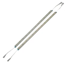 Светодиодный светильник с жесткой полосой SMD 5730 двухрядный 50 см 0,5 м DC 12 В Открытый водонепроницаемый IP68 для дома кемпинга лодки автомобиля