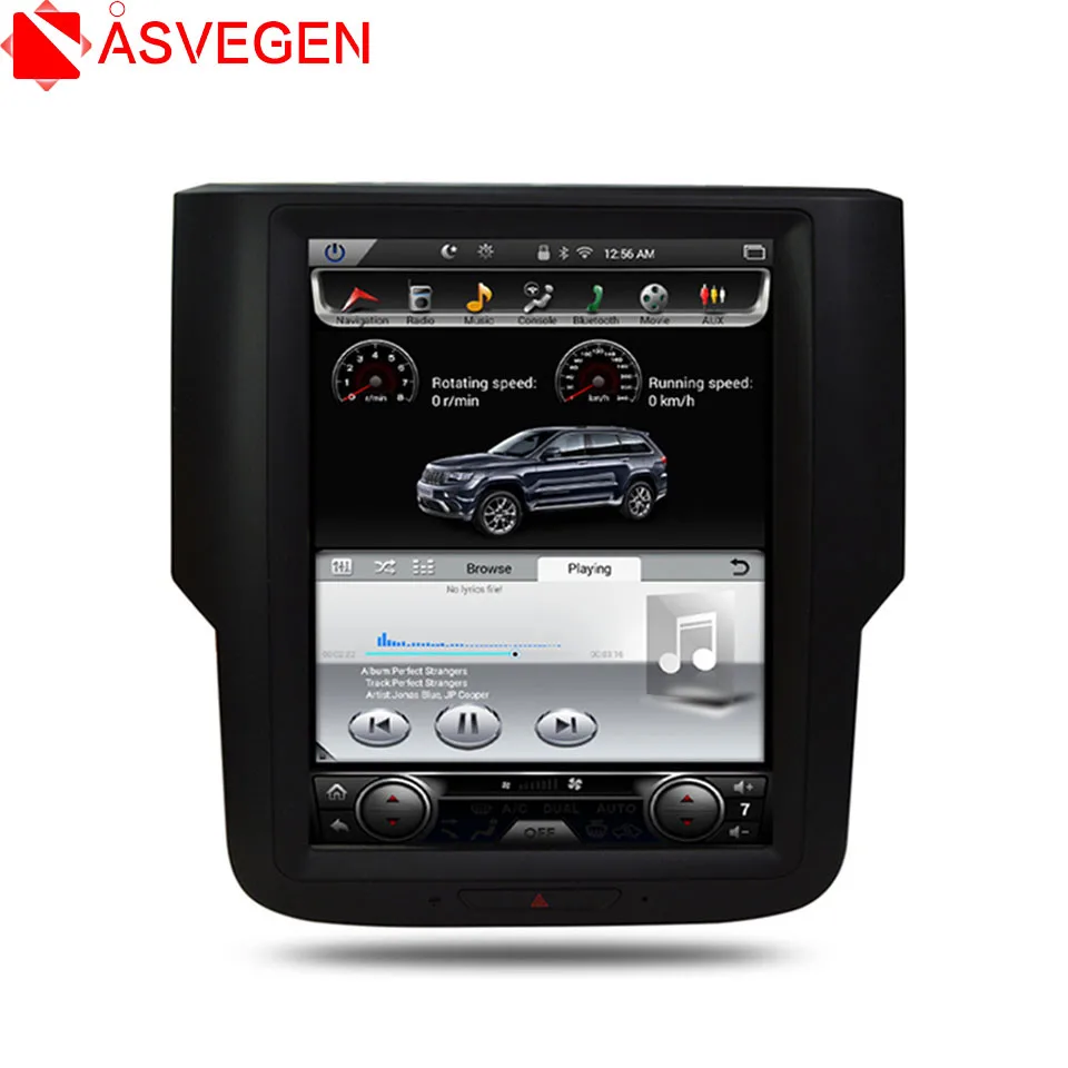 Asvegen Vertical 10 4 'ɺndroid автомобильное радио для Dodge Ram 2014 2015 2016 2017 Autostereo Wifi