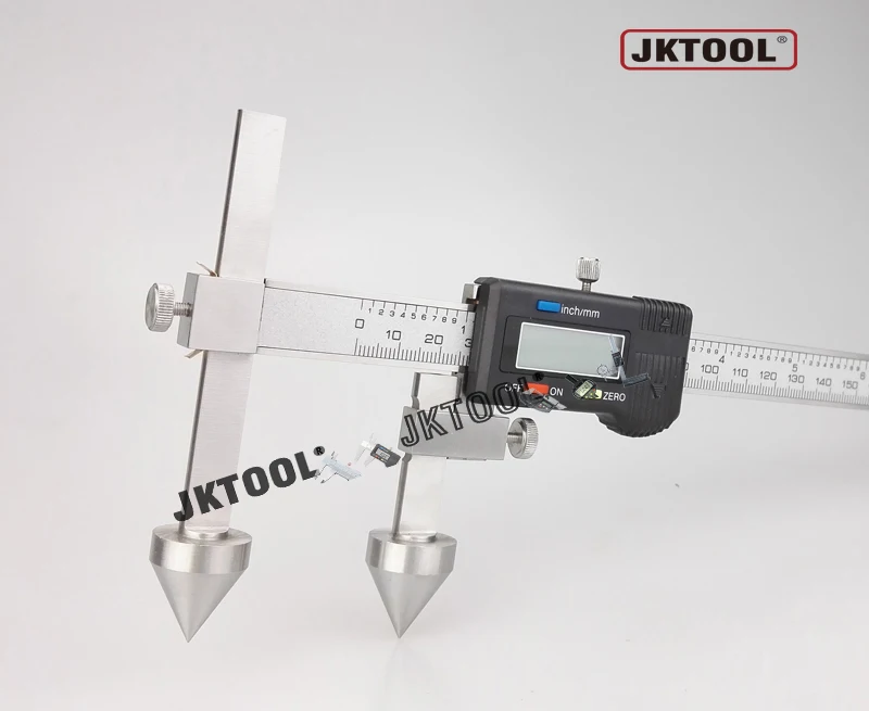 20-150 мм Цифровой штангенциркуль для измерения расстояния между отверстиями центральный дистанционный суппорт