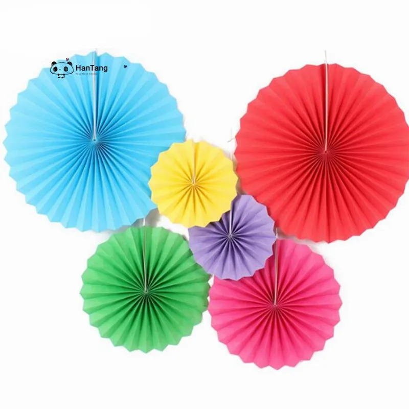 20 см 25 веера из папиросной бумаги Pinwheels Висячие цветочные бумажные поделки для