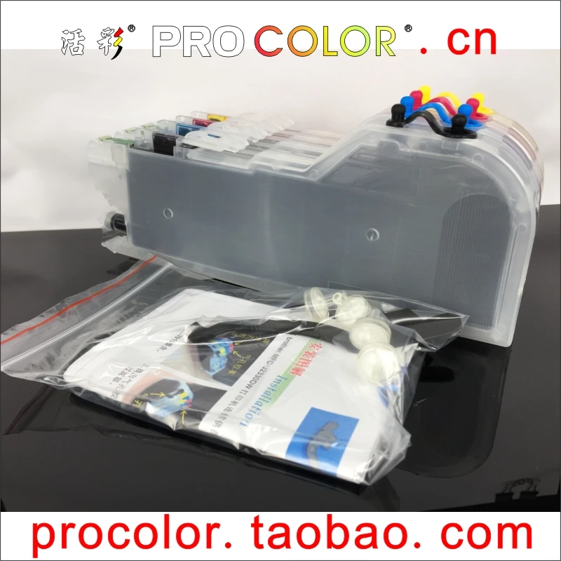Длинный Заправляемый чернильный картридж LC3619 XXL LC3617 для BROTHER MFCJ2330DW MFCJ2730DW MFCJ3530DW