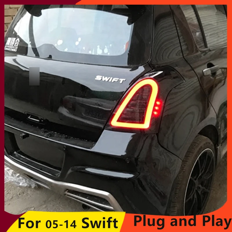 Автомобильный Стайлинг KOWELL для Suzuki Swift задние фары 2005 2014 ДХО + сигнал поворота