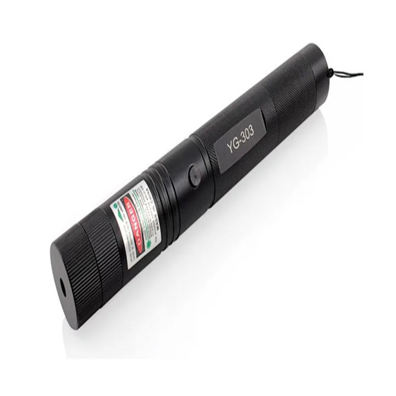 

Green Laser pointer 303 200mw High power Lazer SD Laser 303 presenter laser pointer + Safe Key led Flashlights & Torches