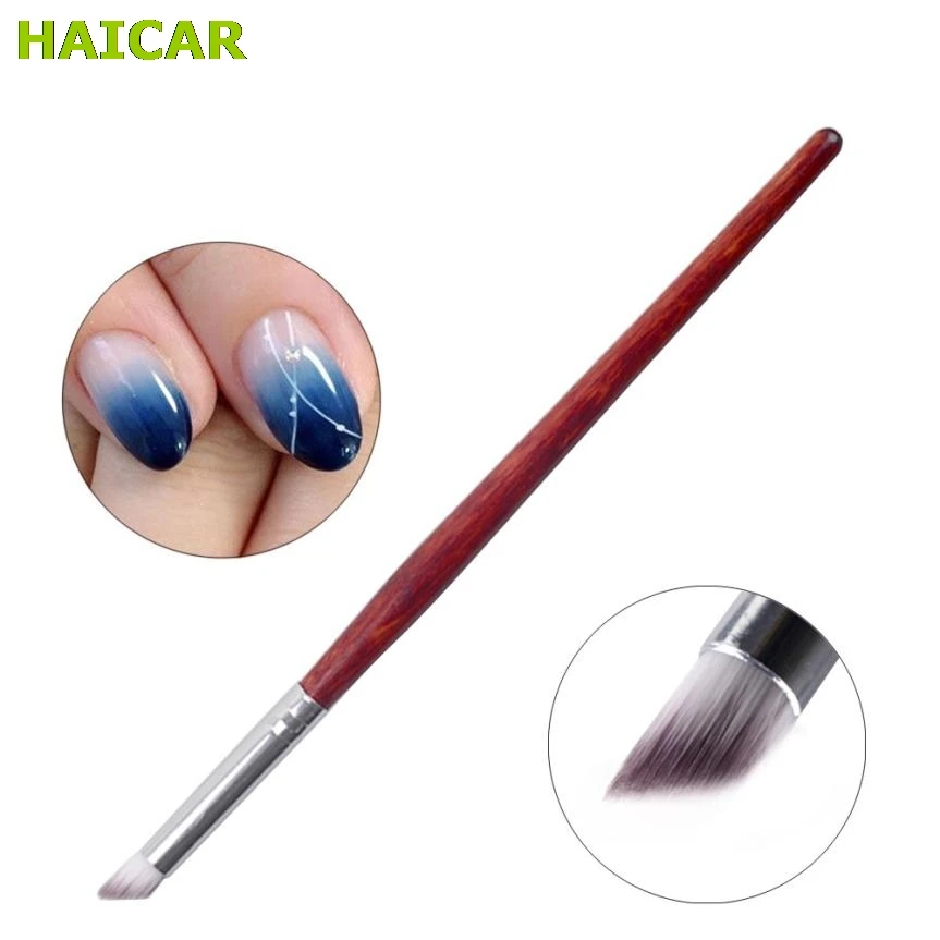 

1PC Nail Brush DIY Handle UV Gel Nail Art Tip Care Pen Brush Manicure Tool Dropship Q0308