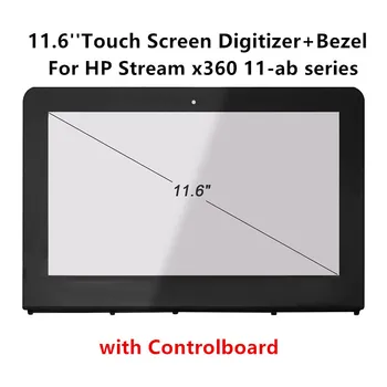 

FTDLCD 11.6'' Touch Screen Digitizer+Bezel+Controlboard Tablets For HP Stream X360 11-ab series 11-ab002tu ab009tu 11-ab000nl
