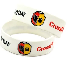 OneBandaHouse оптом дешевый 1 дюймовый широкий ремешок силиконовый браслет