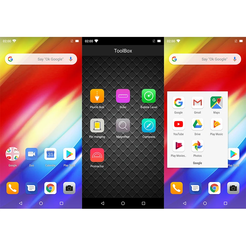  HOMTOM H10 Notch Screen 4GB 64GB Mobile Phone Android 8.1 Face ID 4G 5.85'' Octa Core 3500mAh 16MP 