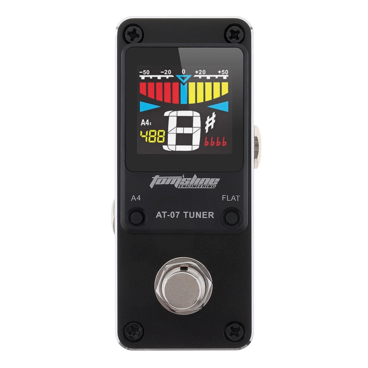 Buy Mini Guitar Tuner Effect Pedal High Sensitivity Guitar Stompbox Tuner with