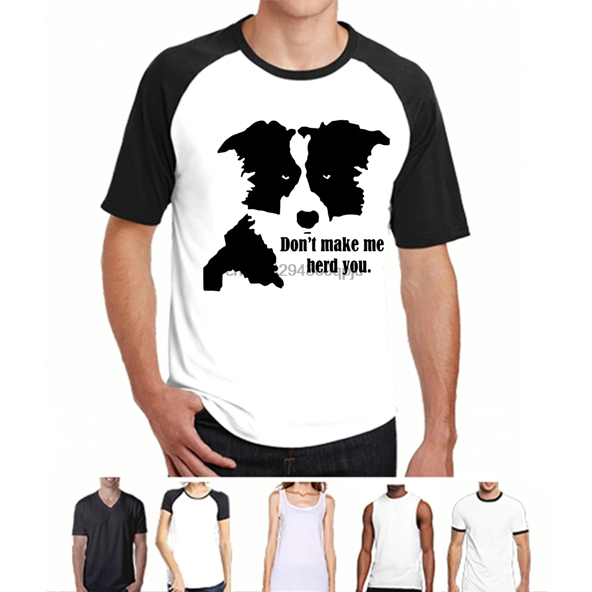 

t shirtFashion men t-shirt bioshick BORDER COLLIE ART