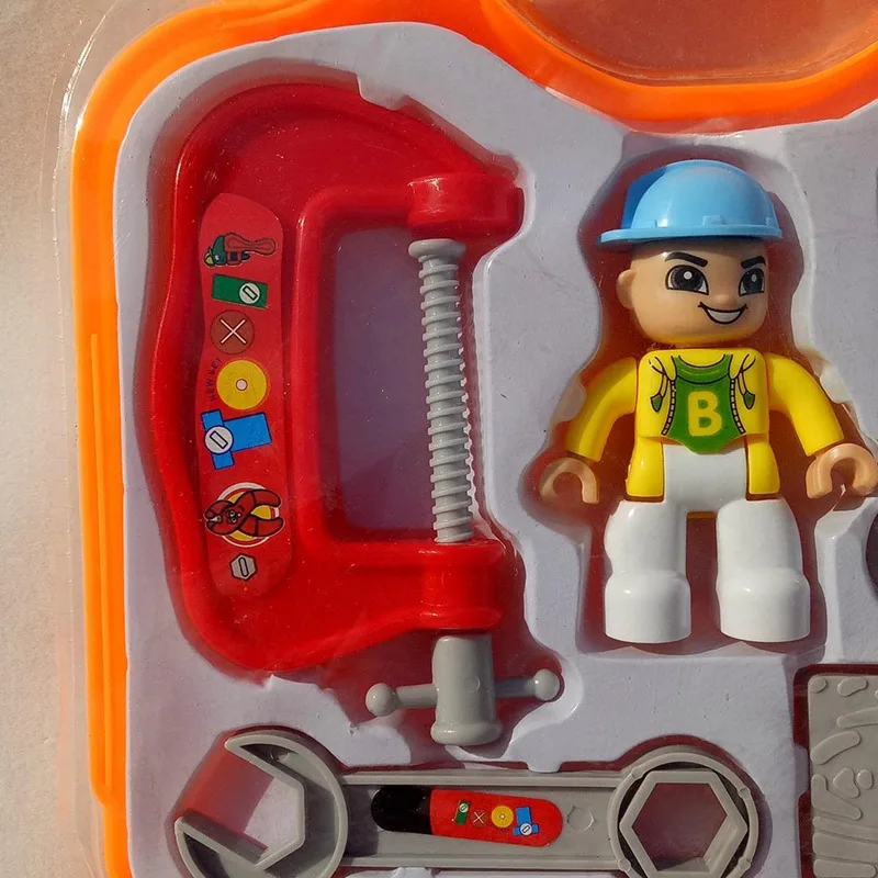 Разные цвета инструмент для ремонта игрушка детская моделирование для маленьких мальчиков Набор инструментов Набор игровой домик для маленьких мальчиков дети ролевые игры игрушки подарки на день рождения
