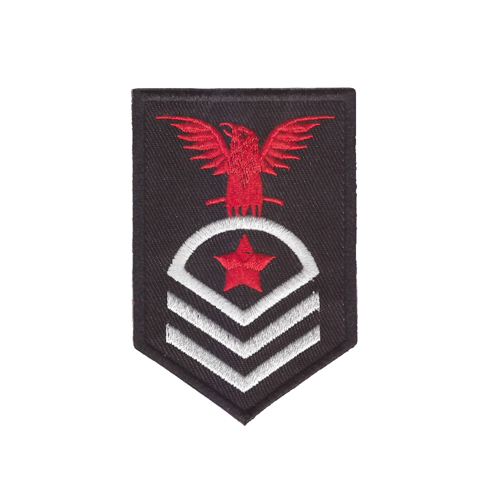 aonepatch army navy military insignia rank war with eagle embroidery applique iron on patches for Clothing | Дом и сад