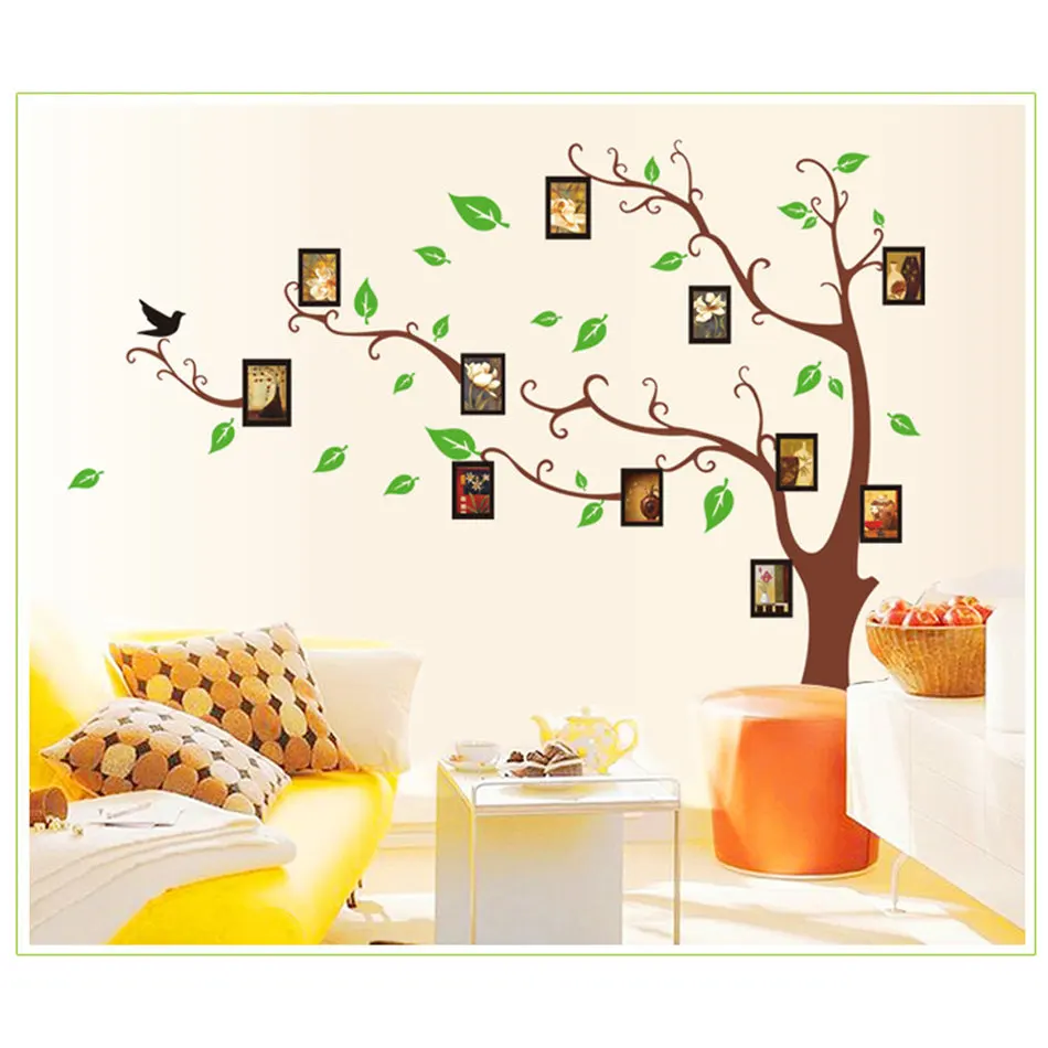 90*60 см 3D фотографии дерева ПВХ Настенный декор самоклеющийся наклейки на стену, плакат искусство домашнего декора дропшиппинг #1101