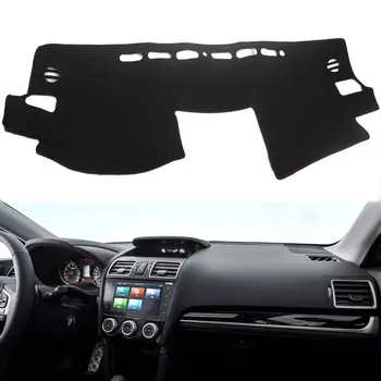 

BBQ@FUKA Black High Quality Polyeste Dashboard Dashmat Dash Mat Pad Sun Cover For Subaru Forester SJ XY Impreza G4 Car Styling