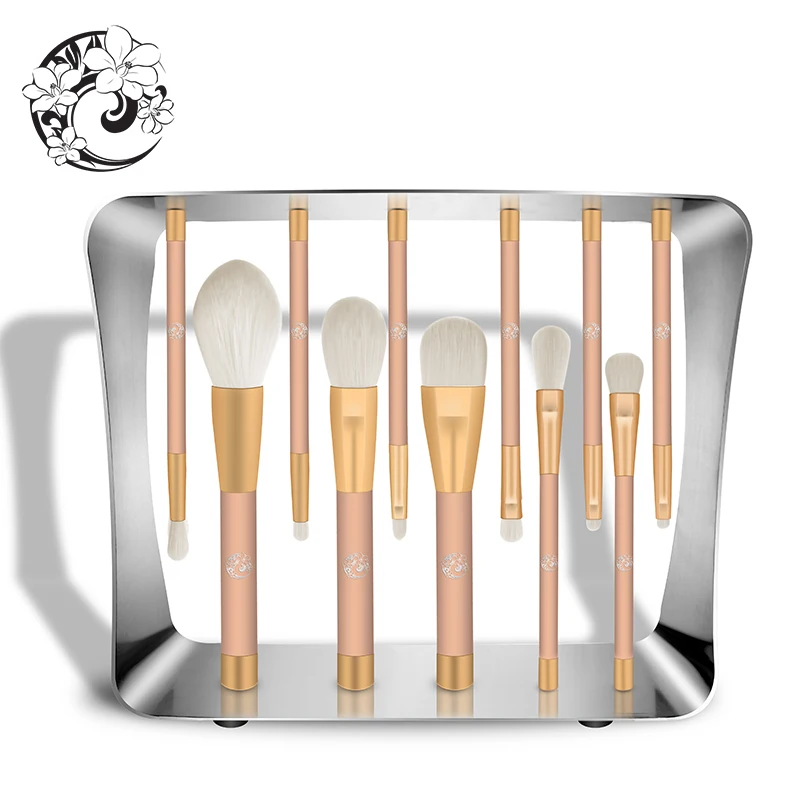 

ENERGY Brand Professional 11pcs Magic Makeup Wool Fiber Hair Magnet Brush Set Brochas Maquillaje Pinceaux Maquillage cs1