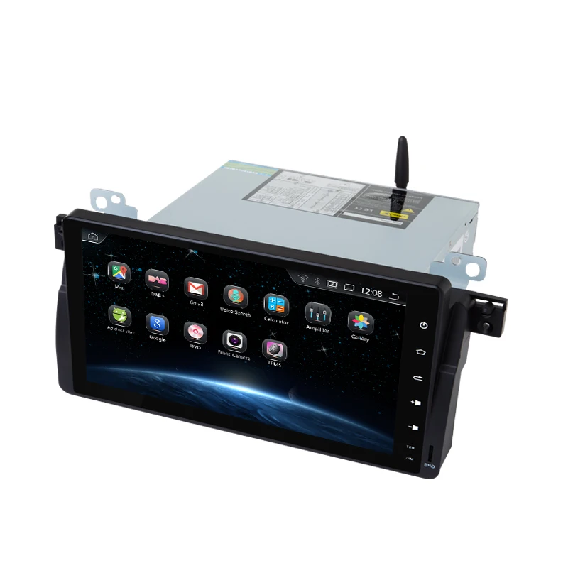 Perfect 9 Inch HD Touch Screen Autoradio Android 9.0 Car Multimedia For BMW E46 M3 318i 320i 323i 328i 330i Support GPS Navigation WiFi 5
