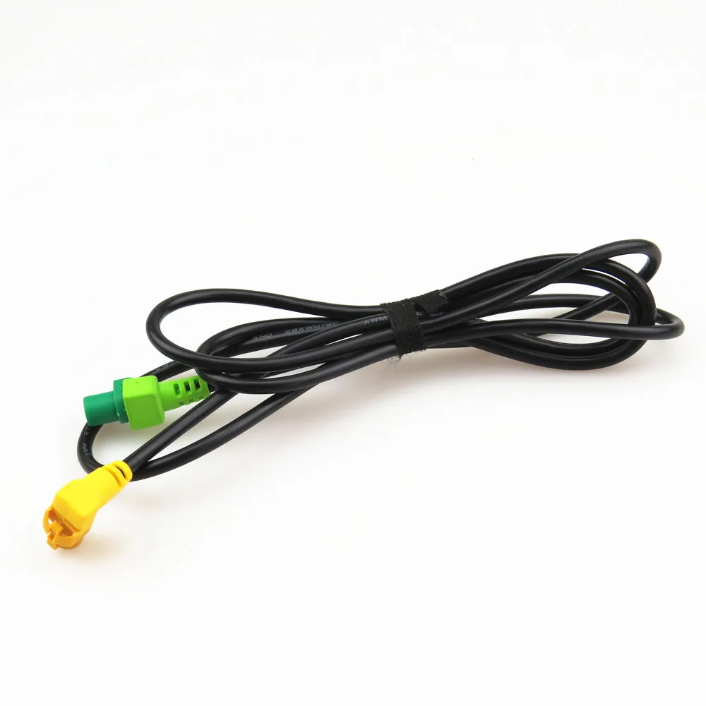 Interfaz de puerto de interruptor USB FHAWKEYEQ RCD510 + conector de arnés de Cable para VW Golf MK