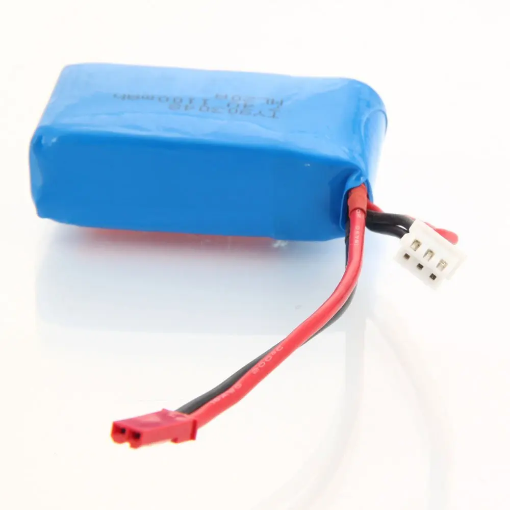 7,4 V 1100 mAh Li-Po вертолетная батарея для WLtoys A949 A959 A969 A979 V912 V913 V262 L959 T23 T55 F45 запасные части rrpalcement синий