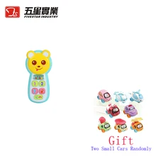 FS TOYS 1 шт. 35852B милые игрушки-Мишки телефон детский мобильный телефон детская игрушка для детей звуковая Кнопка игрушка мобильный телефон детский телефон
