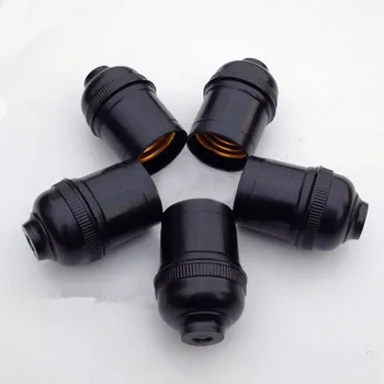 

5/10Pcs E27 3/4A Light Bulb Lamp Bases Holder Pendant Edison Screw Cap Socket Vintage Lamp Base цоколь лампы