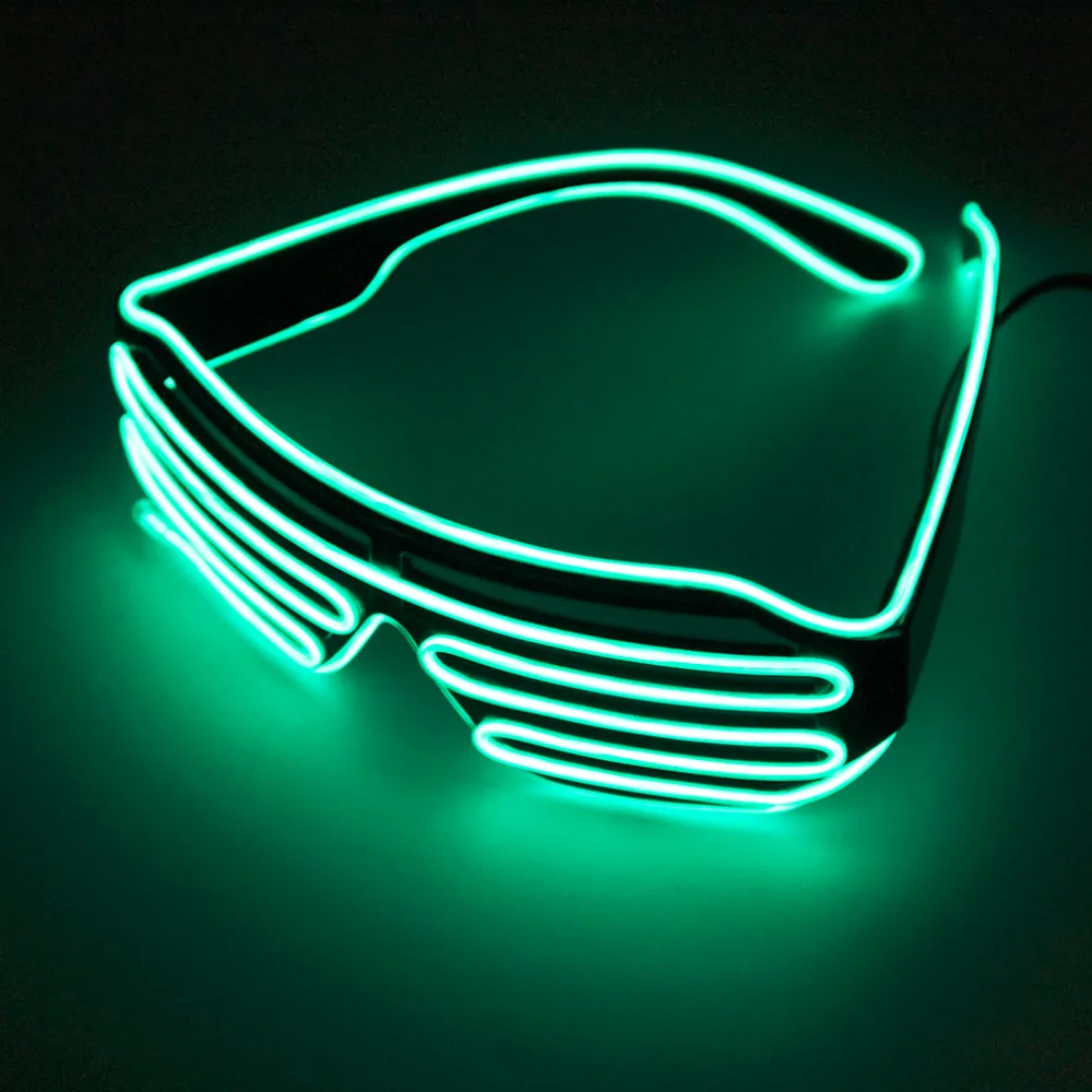 

LED Glasses Riding Light Up Shades Flashing Rave Wedding Party Night Shows Activities Glasses