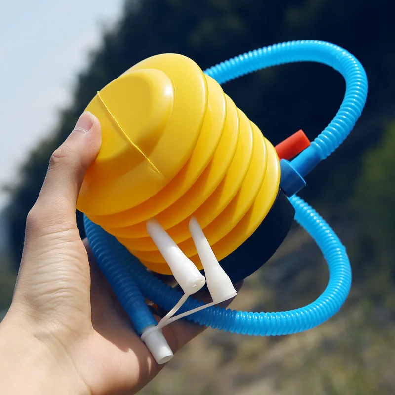 inflator Portable Hand Air Pump Inflator Deflator Pool Camping Mattress Manually air pump for Swimming Ring Float | Спорт и