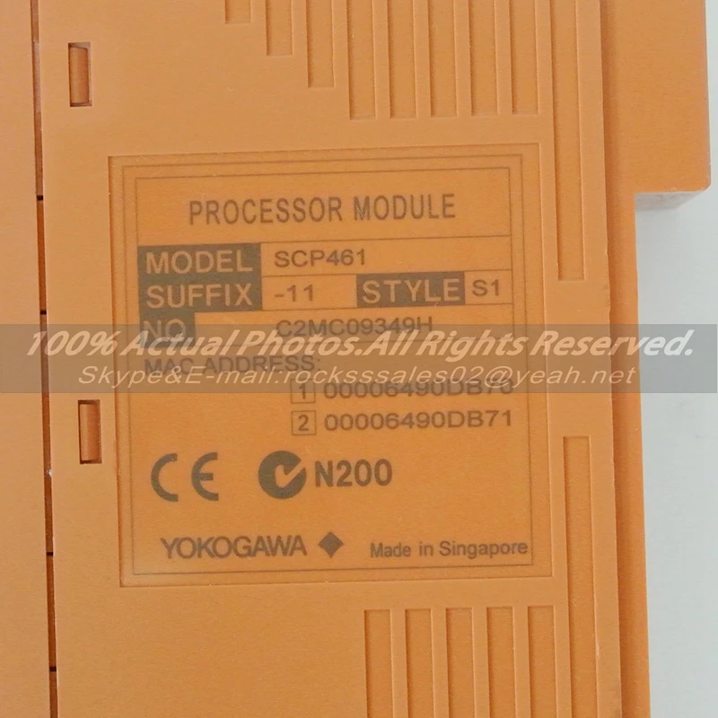 Используются хорошее состояние yokogawa Процессор plc scp461-11 с бесплатным DHL/EMS