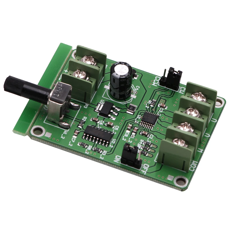 

5V-12V DC Brushless Driver Board Controller For Hard Drive Motor 3/4 Wire New